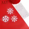 Ropa de Flores 2025 Navidad Nuevo Pegatinas de Copos de Nieve de Gama Alta Accesorios de Atmósfera Invernal Decoración de Regalo de Navidad Lista en Stock