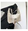 Coreia do Sul Ins Moda Trendy Bolsa Dumpling de Mão 2025 Nova Retrô Simples Bolsa de Ombro Versátil Bolsa Transversal para Mulheres