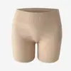 Shorts de Segurança Feminino Sem Costura em Formato X com Controle de Barriga, Cintura Alta com Controle de Barriga e Levanta Bumbum Três em Um, Anti-Exposição, Seda Gelada Respirável, Boxer