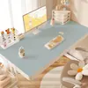 Jogo Americano, Cor Pura, Simples, Luxo Leve, Sensação de Alta Qualidade, Tapete de Proteção para Mesa, Impermeável, À Prova de Óleo, Não Lavável, Mesa de Estudo, Tapete para Mesa de Centro