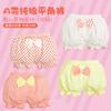 Roupa Íntima Infantil Calcinhas Boxer para Meninas 0-1-3-5 Anos Bebê Shorts de Bebê Desenho Animado Fofo Princesa Quatro Cantos
