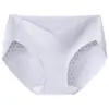 Pantaletas de Algodón Rojas en Forma de V para Maternidad para el Año de Nacimiento, Grado 10A Transpirables Antibacterianas con Refuerzo 100% Algodón Talla Grande