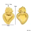 19 Plated 18K Gold Aço Inoxidável Alta Moda Sol Coração Pingente DIY Pulseira Colar Aço Titânio Joias Acessórios