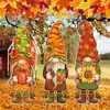 Decoração de Pátio Multi-Festival de Anões Transfronteiriça Inserção de Placa Oca Decoração de Festa no Jardim Inserção em Gramado Externo Personalização