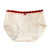Ropa interior de algodón puro con bloques de color y patchwork para mujer, hipoalergénica, antibacteriana, para niñas, 10A, entrepierna antibacteriana, alta elasticidad, suave