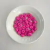 Material ecológico cuentas en espiral cuentas de agujero recto accesorios para llavero cadena de teléfono hecha a mano DIY materiales para joyería cuentas sueltas