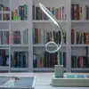 Lámpara de Escritorio LED Enchufe USB Power Bank Portátil para Portátil Luz para Pesca Nocturna Luz de Noche para Mesita de Noche de Dormitorio Regulable Portátil