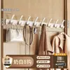 Gancho Sin Taladro Montado en Pared para Baño, Cocina, Dormitorio, Pared o Puerta, Gancho Perchero de Fuerte Capacidad de Carga