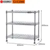 Estante de Almacenamiento de Encimera de Cocina de Tres Niveles Organizador de Cocina Multifuncional Pequeño para el Hogar Estante de Almacenamiento de Encimera Simple de Pie