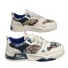 Sapatos Masculinos, Inverno Respirável, Versátil, Design Casual, Tênis de Nicho, Esportes Juvenis de Lona Trendy com Sola Grossa que Aumenta a Altura