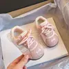 Zapatos Casuales de Dibujos Animados Lindos para Niños, Estilo Primavera y Otoño, Tenis de Princesa Gata para Niñas, Zapatos de Entrenamiento Alemanes de Suela Blanda, Zapatos de Malla