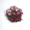 Nuevo estilo coreano, cuerda para el cabello, aro para el cabello, simple, combinable con todo, cabeza de bola, flor, aro para el cabello de adulto, banda de goma para el cabello, tocado de flores