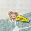 Coelho Urso Celebridade Mercadoria Acrílico BB Clip Grampo de Cabelo Acessório de Cabelo Item de Suporte para Show com Fotos