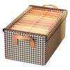 Caixa de armazenamento de roupas caixa de armazenamento de rack de aço caixa de armazenamento de tecido doméstico roupas calças cueca dobrável caixa de armazenamento
