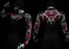 Breathedivinity Marca de Moda Americana Estilo Oscuro Camiseta de Manga Larga para Hombre Top Elástico para Deporte y Fitness