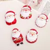 Acessórios de Resina DIY Desenho Animado Joias Cartão Grande Velhinho de Natal Clipe de Cola de Chantilly Capa de Celular Fivela de Sapato Chaveiro Pingente