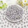 Venta Caliente Transfronteriza Perla Shijia Imitación Vidrio Fantasma Perforado Perlas de Perlas Simuladas Cuentas Sueltas DIY Accesorios para Ropa