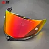 Personalizado y Adaptado para el Nuevo Casco Kyt Tt Revo, Lente que Cambia de Color Anti-UV, Película Antivaho, Adecuado para Uso de Día y Noche