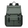 Bolsa para Computadora, Mochila, Mochila para Laptop para Hombre, Gran Capacidad, Solapa, Mochila Escolar para Estudiante, Viaje Ligero, Moderna y Genial, 15 pulgadas