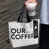 Bolsa Tote Tecida da Moda Impermeável de Pele de Cobra para Abertura de Padaria Exposição Grande Capacidade Bolsa Chamativa Personalização