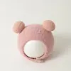 Toucas para Bebê para Outono e Inverno, Toucas de Tricô Super Fofas e Engraçadas para Meses Pequenos, Toucas de Lã para Bebês com Proteção para Orelhas