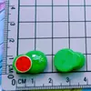 Mini Pequeña Fruta Fresa Pitahaya Sandía Mangostán Manzana Pasador Cuerda para el Cabello Pinza Agarrador Accesorios de Resina DIY