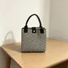 Bolso tipo cubo de punto para mujer, versátil para ir de compras, bolso de mano de nicho, diseño estilo coreano, nuevo modelo de Bird House