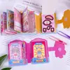 Nuevo Juego Creativo de Disfraces para Paisajismo Libro de Pegatinas Juguete de Moda Libro de Pegatinas Material de Pegatinas para Diario de Dibujos Animados Lindos
