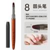 Fabricante de Pincéis para Pintura Fototerapia com Cabo de Sândalo para Manicures para Nail Art, Desenho de Linhas, Pintura de Flores, Sombreamento, Pincéis para Unhas Degradê Atacado