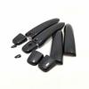 Adequado Para Nissan Qashqai capa de maçaneta ABS padrão fibra de carbono maçaneta da porta Para Qashqai J11 2015-19