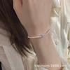 Chenmo Elegante Moda Nicho Brilhante Imitação de Diamante Tcheco Pérola Imitação Popular Pulseira Feminina Simples Estilo Cool Pulseira de Contas