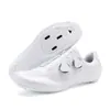 Modelo Nuevo de Verano 2025 Juego de Zapatos con Bloqueo para Bicicleta de Carretera para Hombre, Zapatos de Ciclismo Transpirables Sin Costuras y Sin Bloqueo con Suela Dura de Nylon
