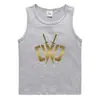 Roupas de Verão Chad Wild Clay Colete Infantil Camisa Básica Casual Absorvente de Suor Doce Camiseta Regata Infantil
