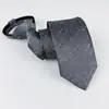 Corbata de Hombre Atada a Mano de 6 cm Corbata con Cremallera sin Nudo de 8 cm Negocios Formal de Gama Alta Fácil de Tirar Shaoxing Shengzhou