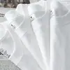 Camiseta de manga corta de la marca Tide Heavy (versión coreana, 180 g) para hombre y mujer, color blanco liso, para hombre, marca Tide Ins Generation.