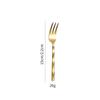 Juego de Cubiertos Transfronterizo de Acero Inoxidable 304, Cuchillo para Bistec Occidental de Alta Gama para Hotel, Cuchara de Postre, Tenedor, Cuchara de Café
