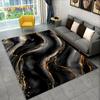 Alfombra de Área Geométrica de Mármol Azul Dorado Escandinavo Suministro Transfronterizo de Amazon Aliexpress Jt Mitad-
