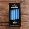 Venda por atacado de velas coloridas para iluminação doméstica velas comuns velas de casamento romântico de haste longa velas de emergência