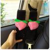 Dibujos animados fruta coche asiento de coche cinturón de seguridad almohadilla para el hombro piña fresa melocotón cinturón de seguridad cubierta protectora personalidad creativa