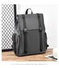 2026 Comercio Exterior de Moda Nuevo Elegante Simple Mochila para Hombre Casual Simple Tela Repelente al Agua Resistente al Desgaste Bolsa de Doble Hombro