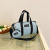 Bolso de Mano para Mujer Tela de Nylon Bolso Almohada 2024 Nuevo Bolso de Hombro Estilo Coreano Simple Bolso Bandolera Comercio Exterior Transfronterizo