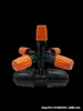 Bico Atomizador Laranja de Cabeça Única, Ajustável e Fechável, com Conector, Bico para Irrigação de Jardim, Resfriamento de Telhado de Pátio e Remoção de Poeira