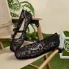 Zapatos de Verano 2026 para Mujer Estilo Hada Zapatos de Salón Malla de Encaje Zapatos de Lona Boca Baja Suela Plana Suave Transpirables Sandalias de Punta Cerrada
