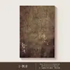 Pintura decorativa original de galho de árvore estilo Wabi-sabi, arte de parede vintage inspirada em Zen para sala de estar de casa de hóspedes, parede de fundo de sofá e escritório