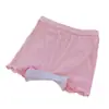 Pantalones de Seguridad para Niñas Anti-rozaduras Ligeros de Verano Finos Pantalones Cortos Básicos de Modal para Niños Calzoncillos Bóxer para Niñas de Edad Media y Grandes