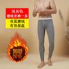 Calça Masculina de Veludo Sintético com Lado Duplo para Lixar Forrada com Fleece Calças de Outono Aquecimento Rápido Calças Quentes Leggings Finas para Inverno Tamanho Plus
