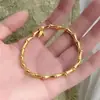 Pulsera de Oro de Arena Vietnamita para Mujer, Pulsera de Nudo de Bambú Herencia de la Familia Zhou, Joyería de Imitación Dorada Estilo Retro Ins de Lujo Ligero al por Mayor