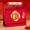 Calendário de Borlas Estilo Chinês Ano do Carneiro 2027 Personalização Logo Corporativo Ornamento de Mesa de Alto Valor Calendário Mensal Criativo