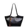 Bolso de hombro tipo tote simple retro para principios de otoño de 2026, versátil y casual, de gran capacidad para el trabajo