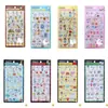 Amazon Pegatinas Sanrio con Relieve 3D Lindas para Decoración de Diario Niños DIY Pegatinas de Cristal Epoxi